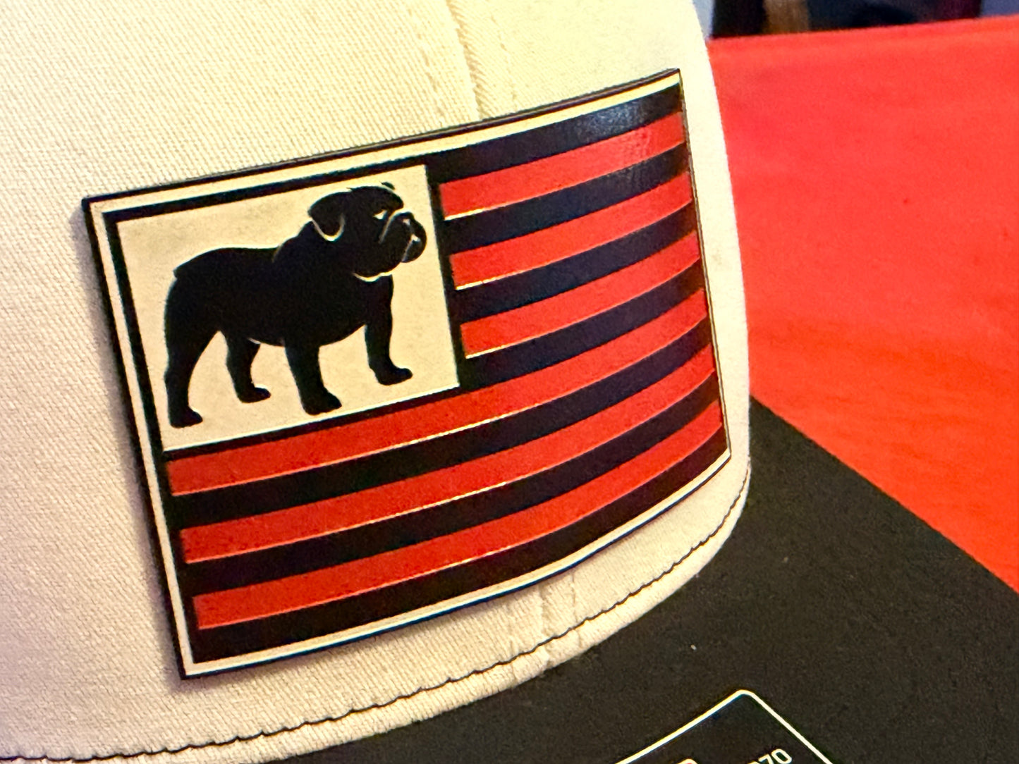 Bulldog Flag Richardson 112 SnapBack Cap