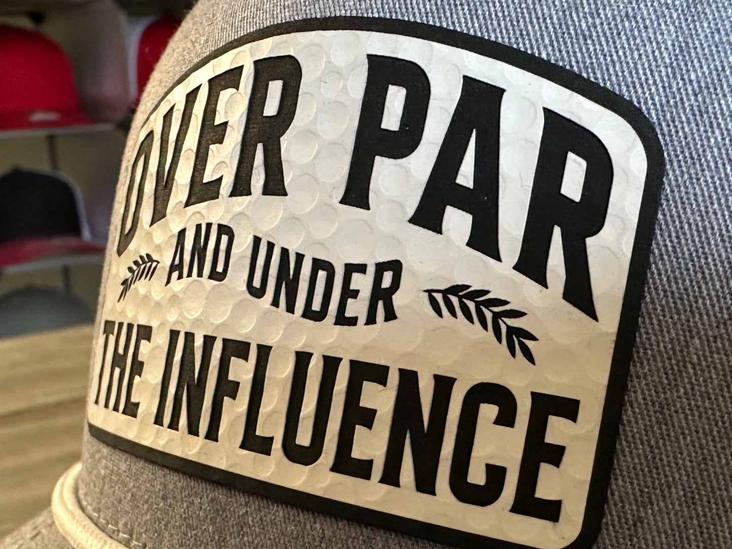 Over Par and Under the Influence Richardson 112 Rope Cap