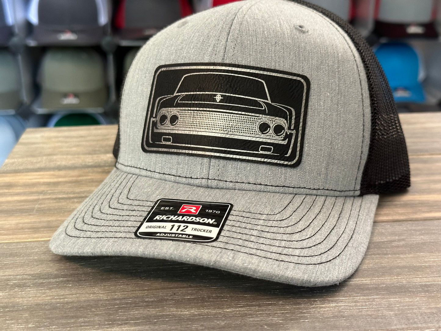 Lincoln Continental Front End Patch on Richardson 112 SnapBack Cap - Various Years Available