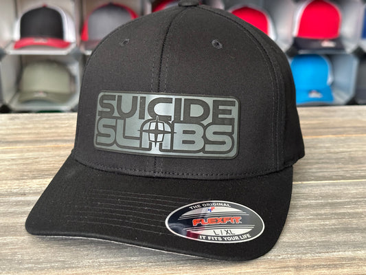 Suicide Slabs Logo Patch on YP Classic Fitted Cap