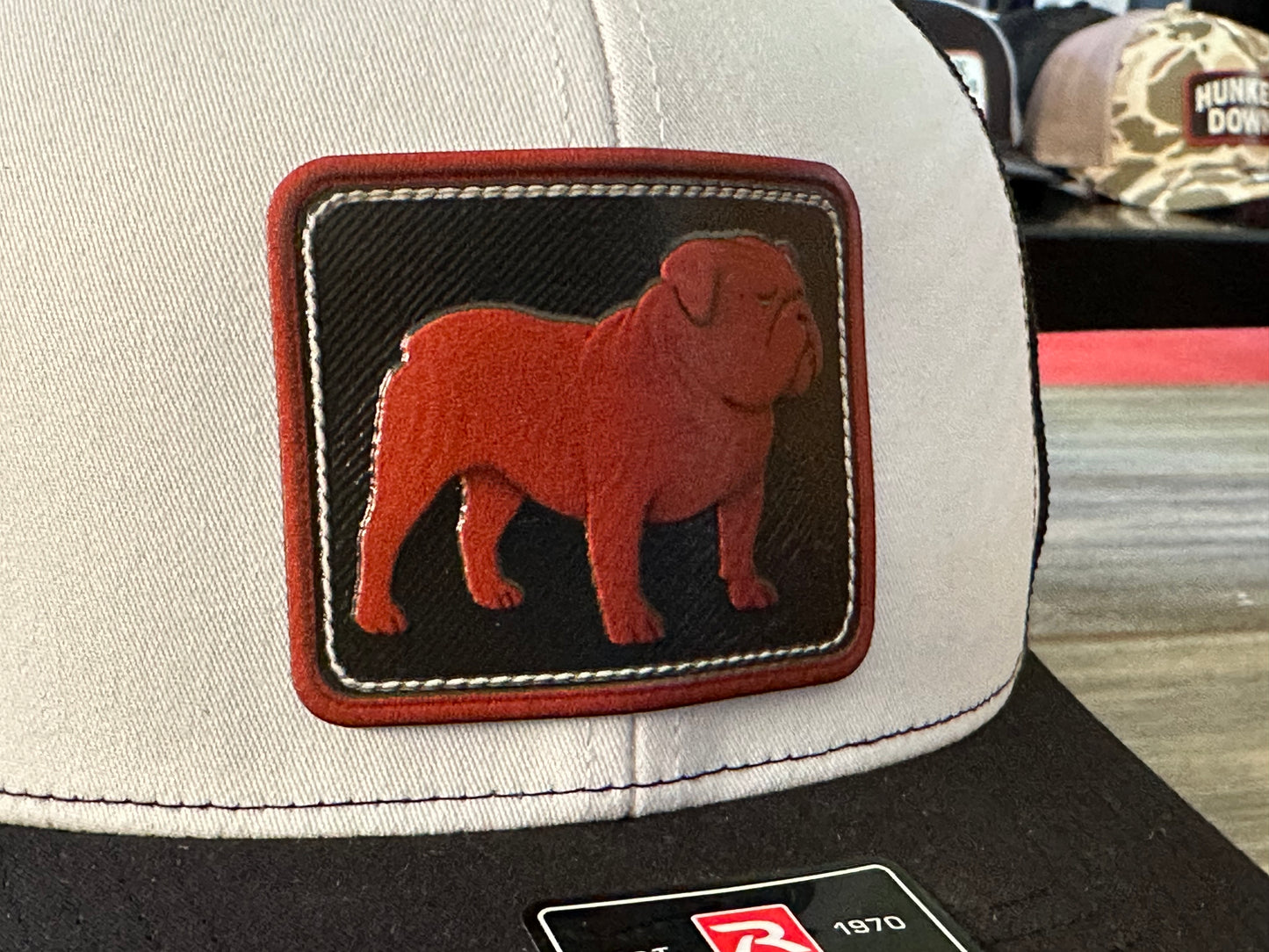 Bulldog Silhouette Richardson 112 SnapBack Cap