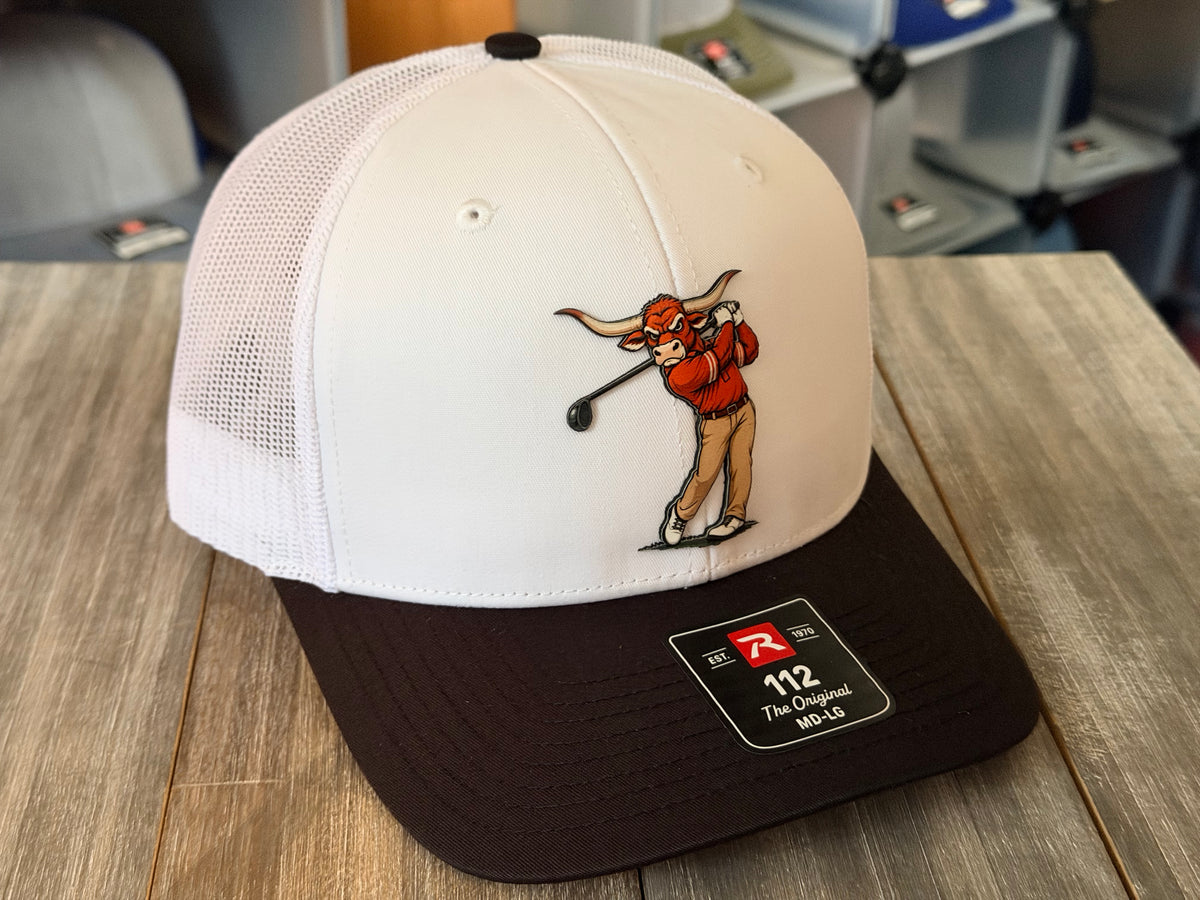 Texas Golfer on Richardson 112 SnapBack Cap