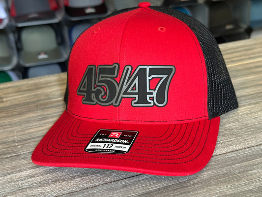 45/47 Patch on Richardson 112 SnapBack Cap