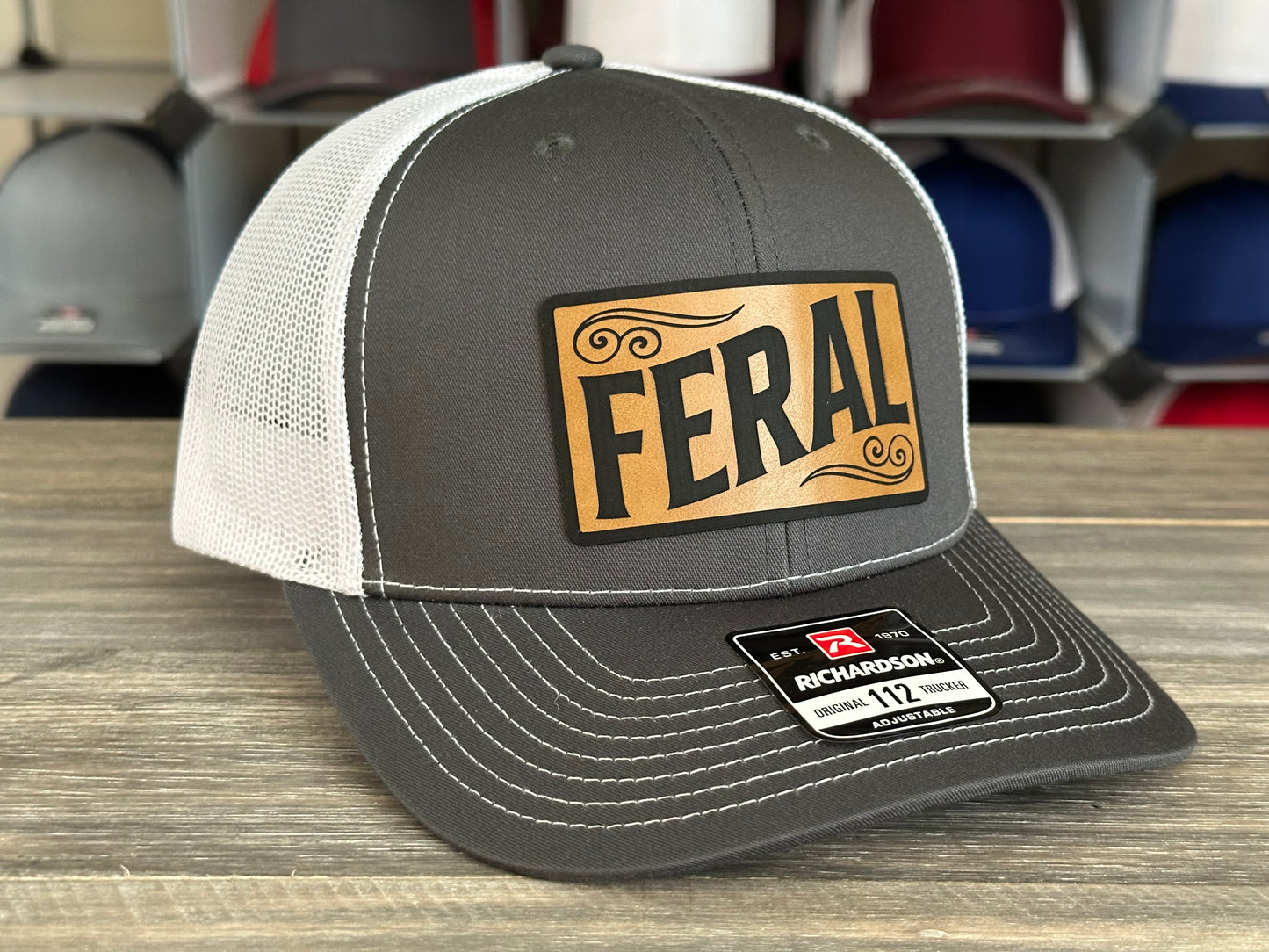 Feral Patch on Richardson 112 Snapback Cap