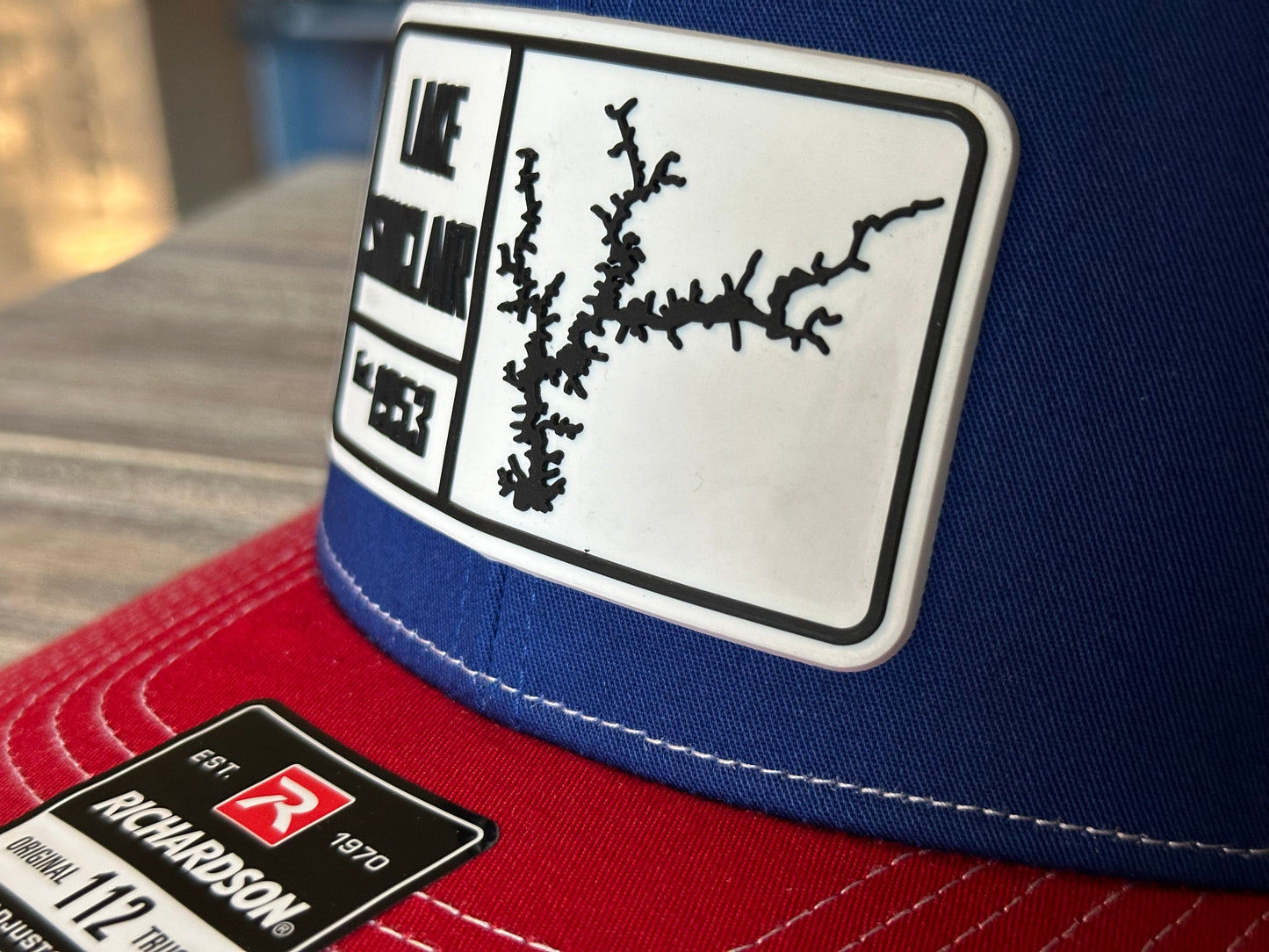 Lake Sinclair Patch on Richardson 112 SnapBack Cap