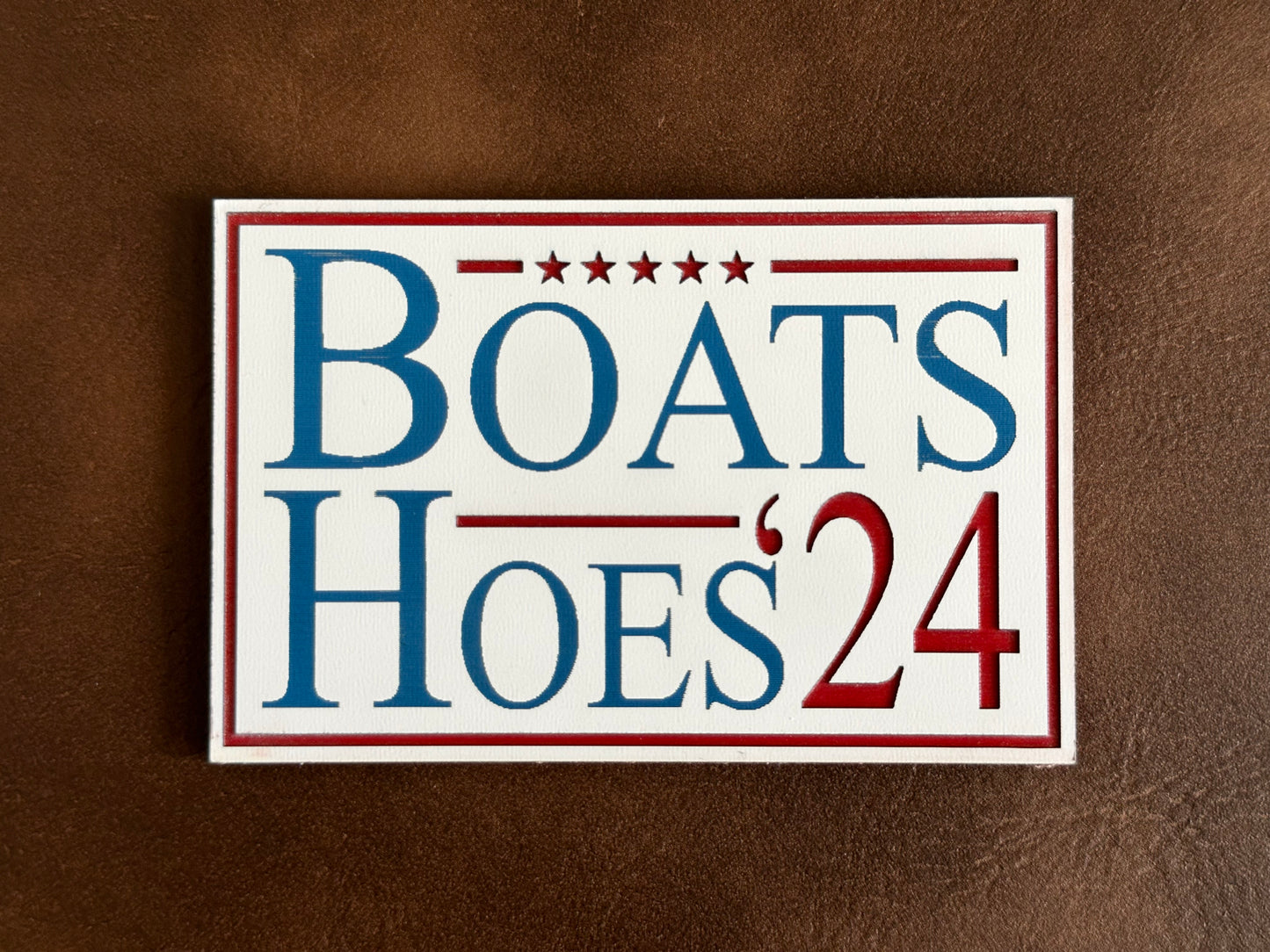 Boats & Hoes ‘24 Acrylic Heat-Applied Hat Patch
