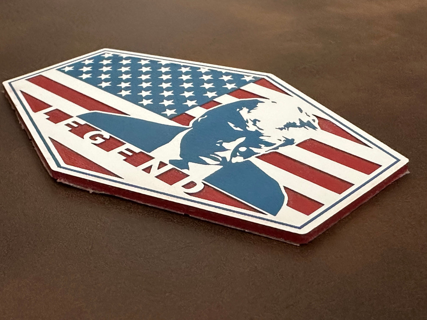 Trump Legend Acrylic Heat-Applied Hat Patch