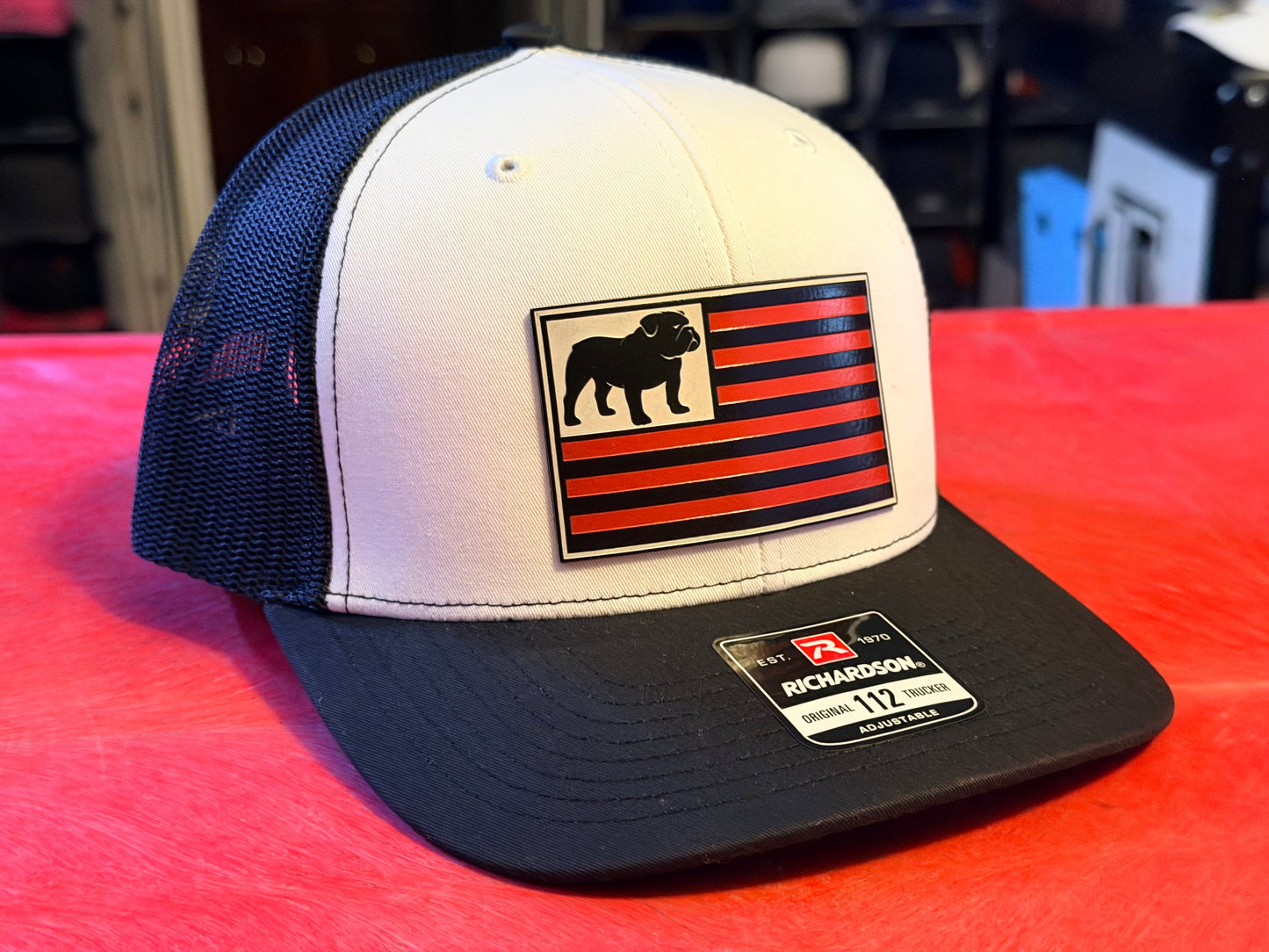 Bulldog Flag Richardson 112 SnapBack Cap