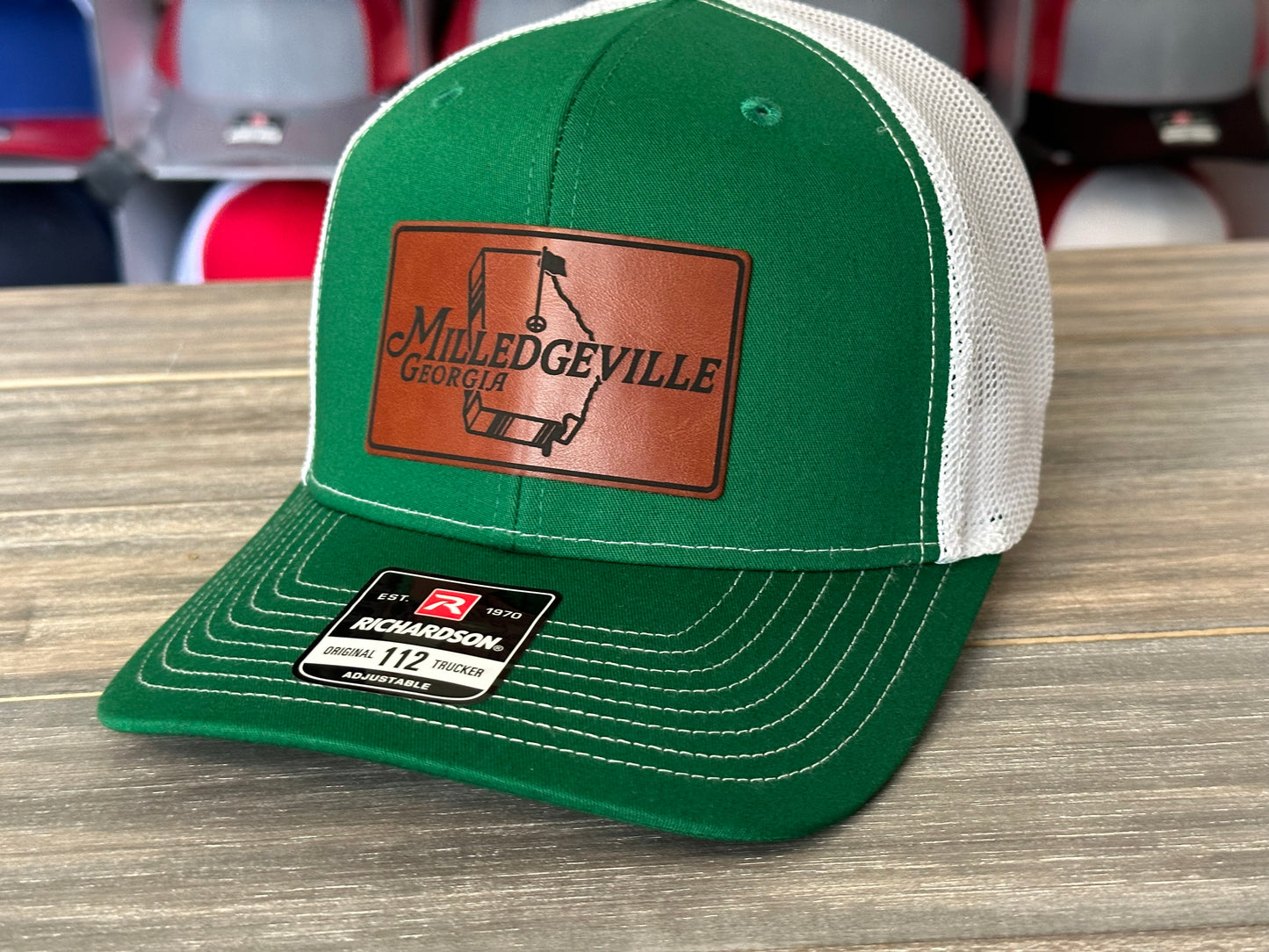 Milledgeville Georgia Golf Patch on Richardson 112 Cap