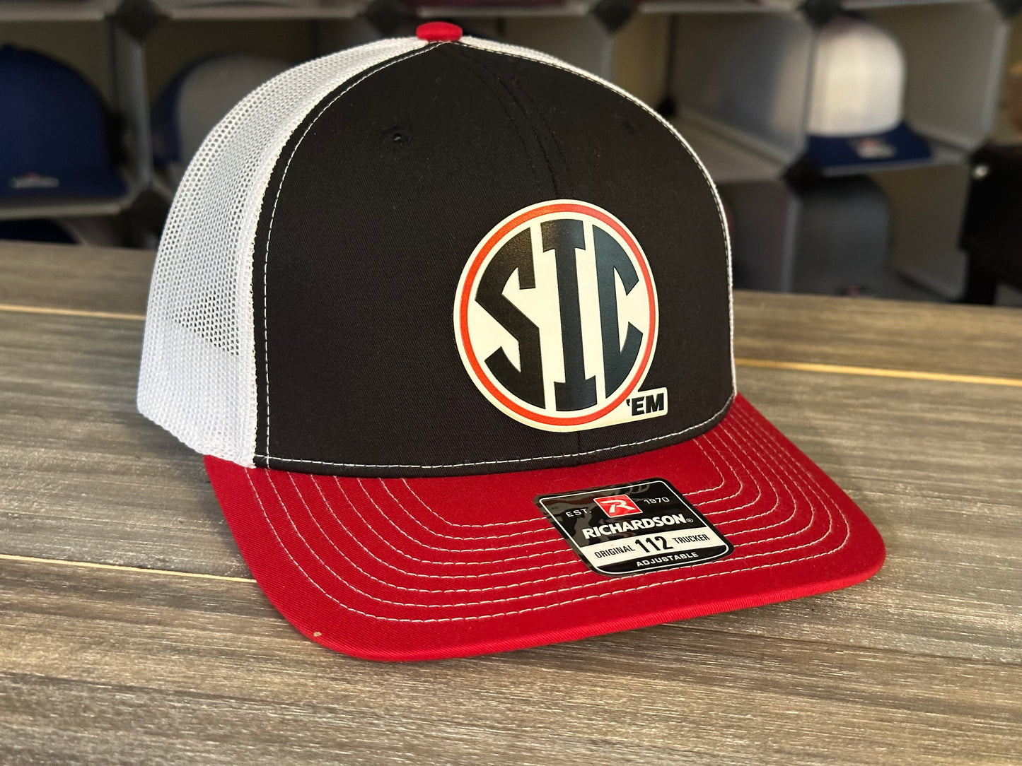 Sic Em Quips Richardson 112 SnapBack Cap