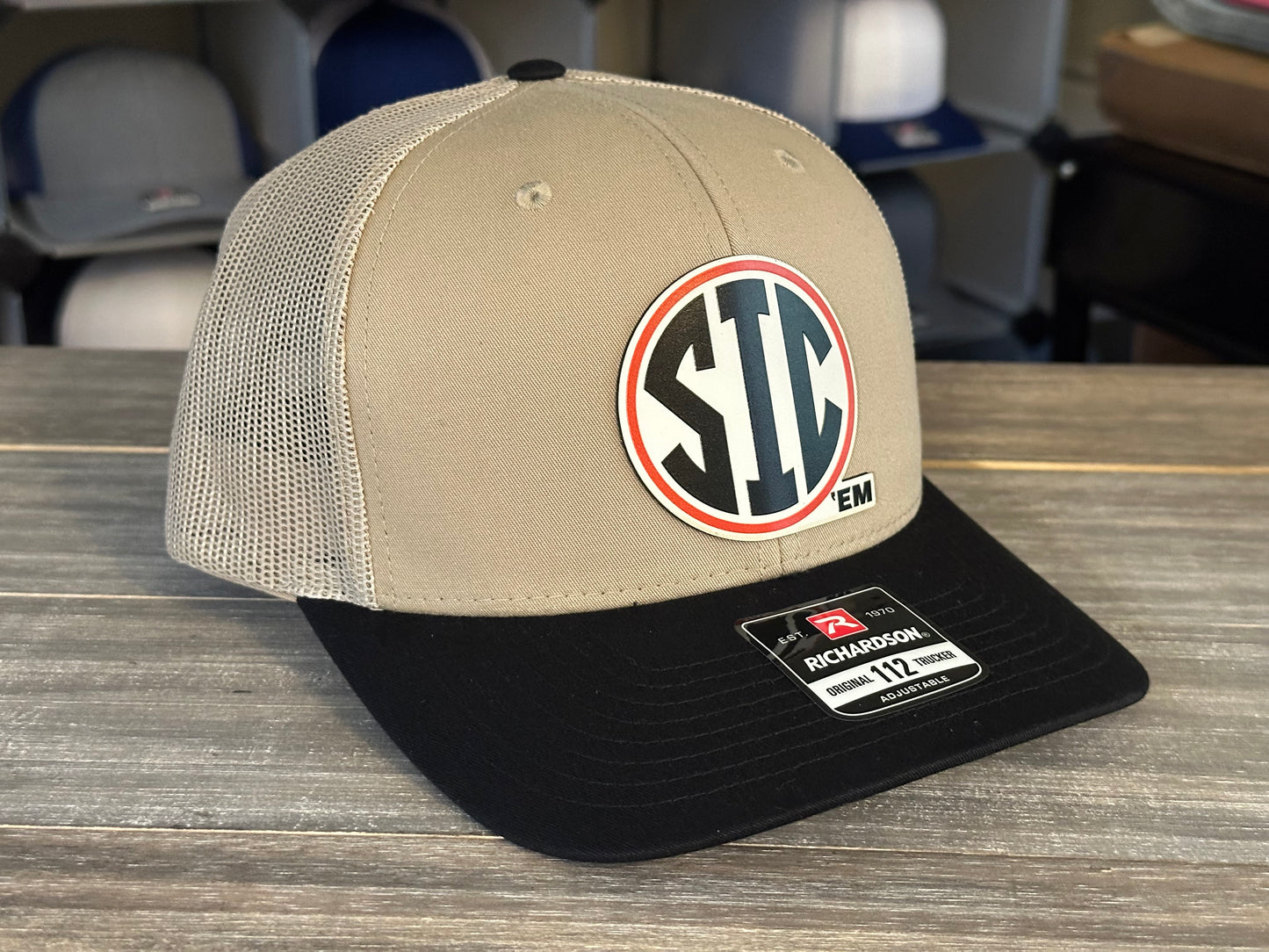 Georgia Sic Em v2 Richardson 112 SnapBack Cap