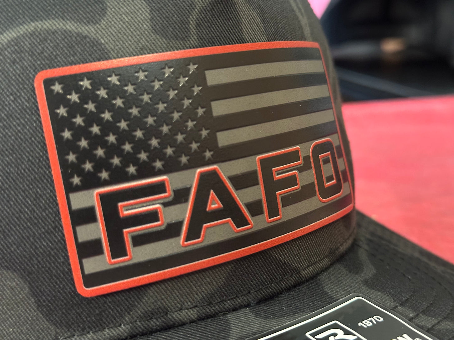 FAFO Flag Richardson 112 SnapBack Cap