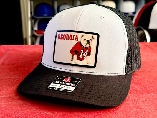 Georgia with Bulldog Patch Richardson 112 SnapBack Cap