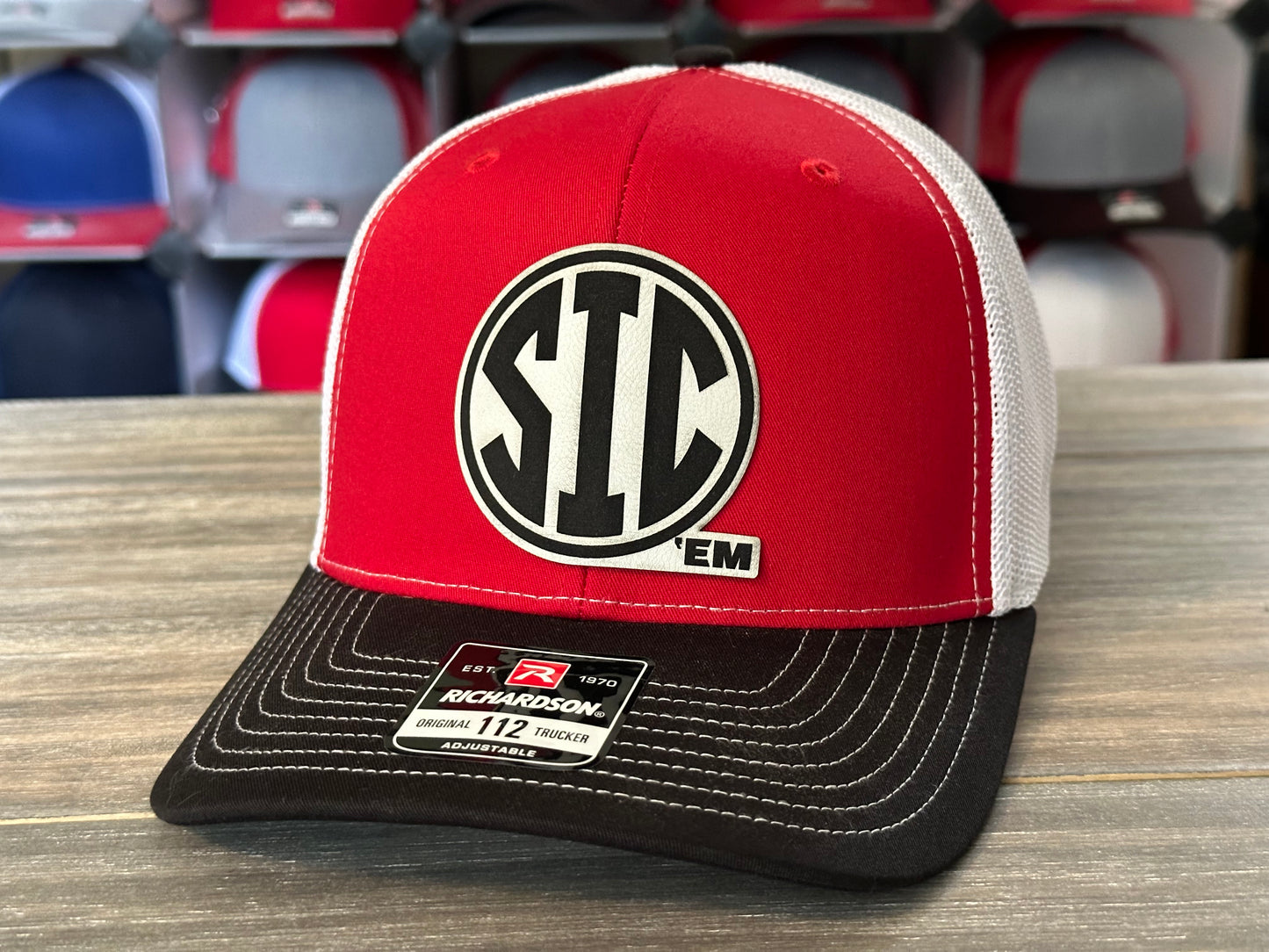 Georgia Sic Em Richardson 112 SnapBack Cap