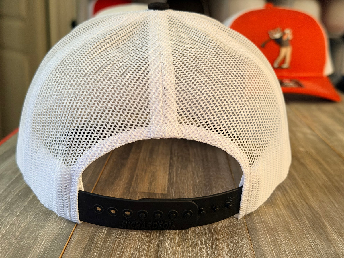 Yellow Jacket Golfer on Richardson 112 SnapBack Cap
