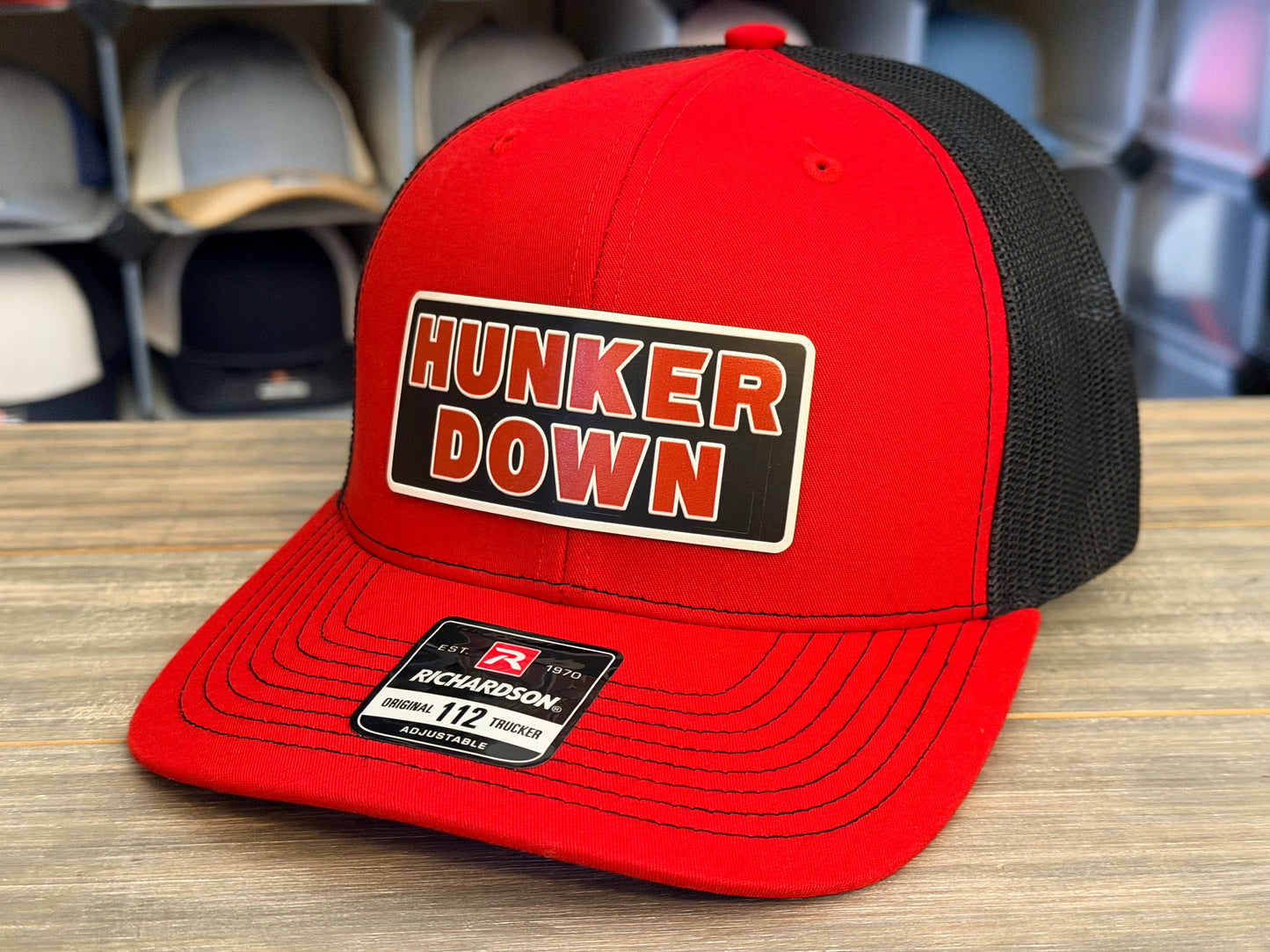 Georgia Hunker Down v2 Richardson 112 SnapBack Cap