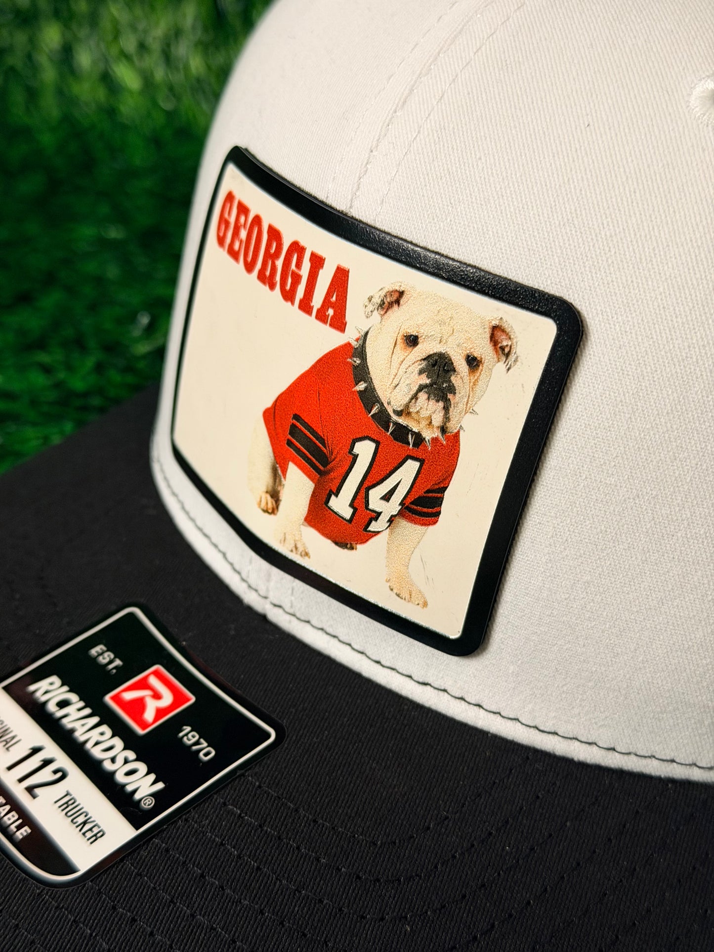 Georgia with Bulldog Patch Richardson 112 SnapBack Cap