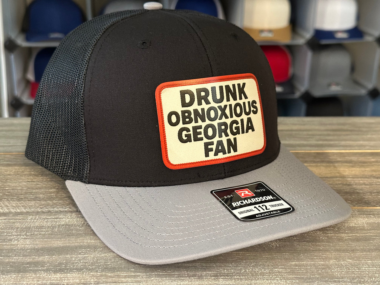 Drunk Obnoxious Georgia Fan Richardson 112 SnapBack Cap