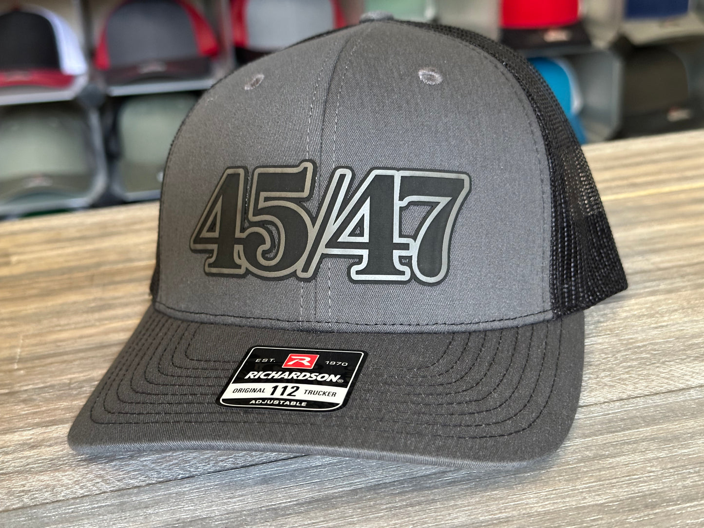 45/47 Patch on Richardson 112 SnapBack Cap