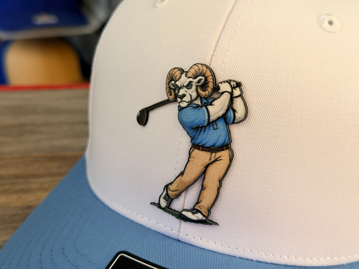 North Carolina Golfer on Richardson 112 SnapBack Cap