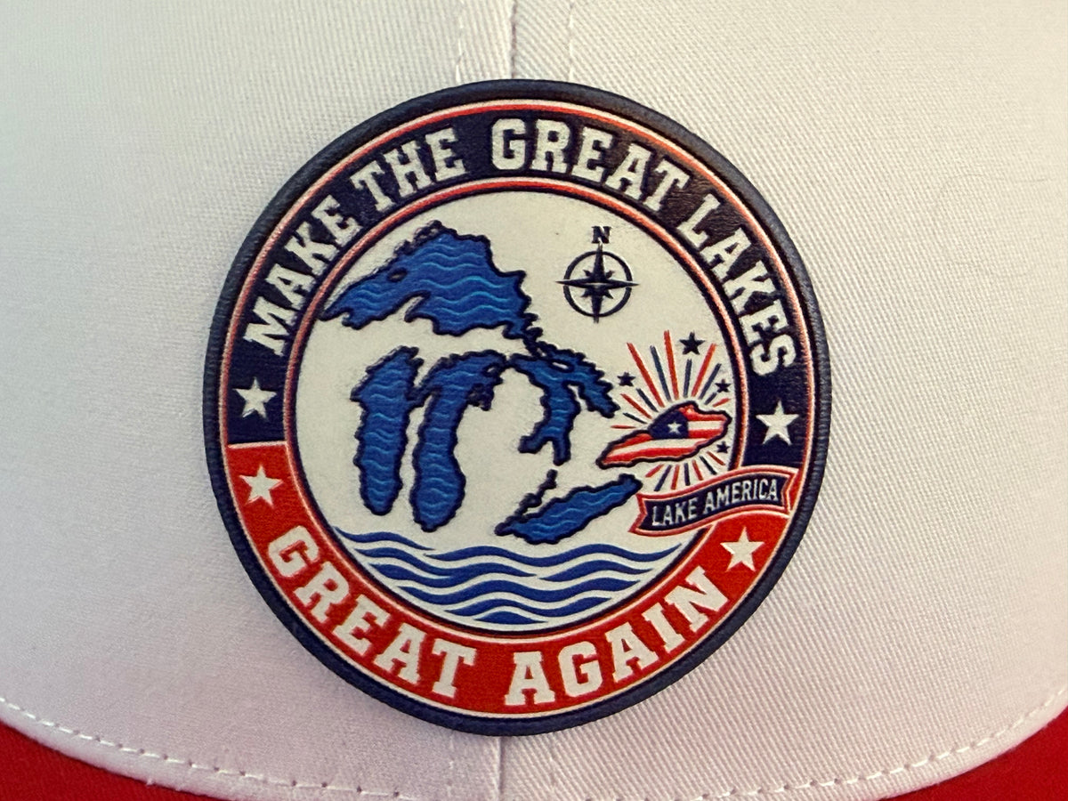 Lake America - Make Great Lakes Great Again Richardson 112 SnapBack Cap