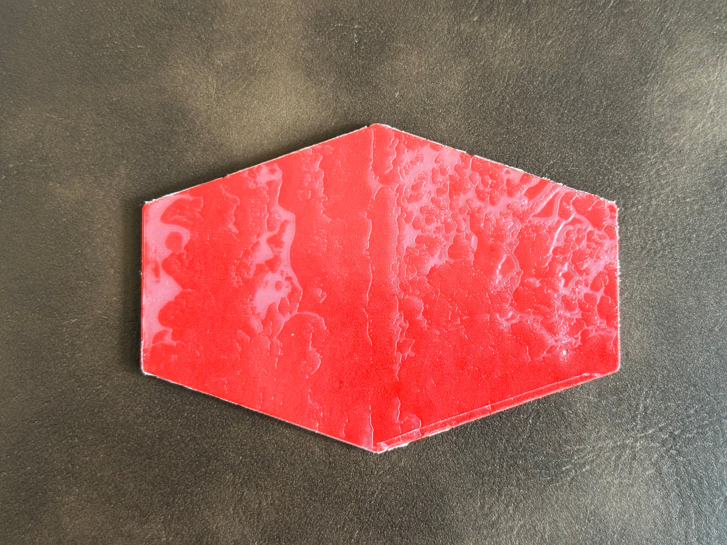 Bass Flag Acrylic Heat-Applied Hat Patch