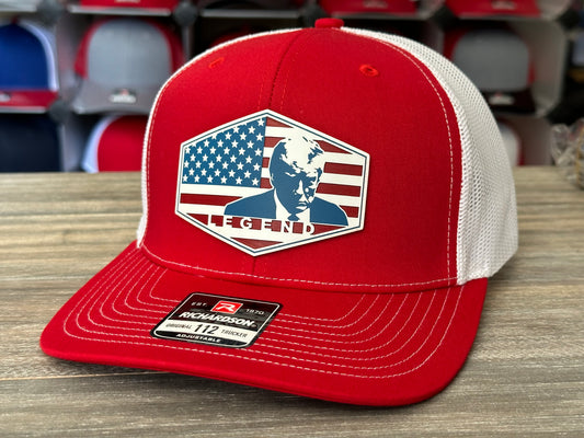 Trump Legend US Flag Richardson 112 SnapBack Cap