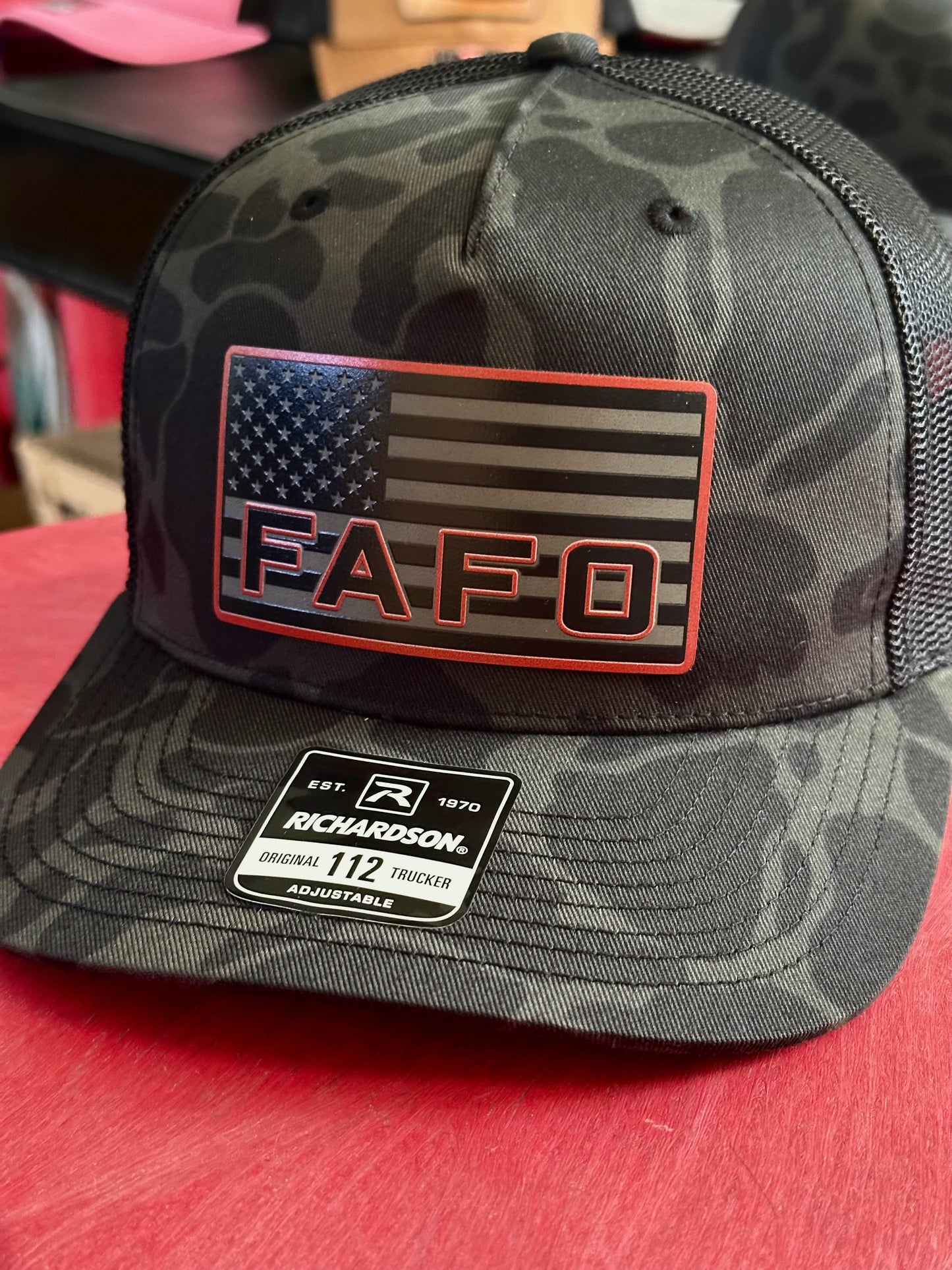 FAFO Flag Richardson 112 SnapBack Cap