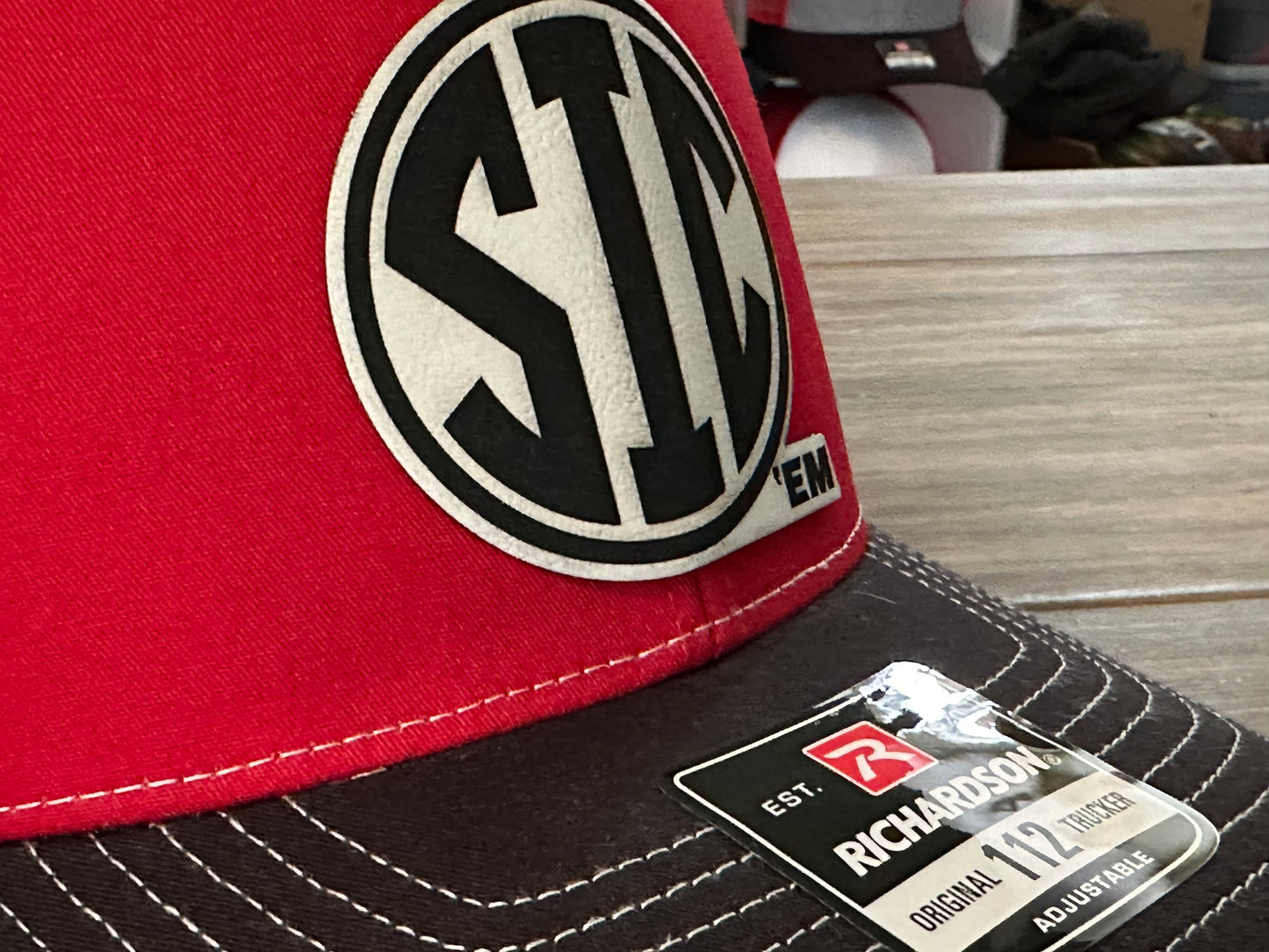 Georgia Sic Em Richardson 112 SnapBack Cap