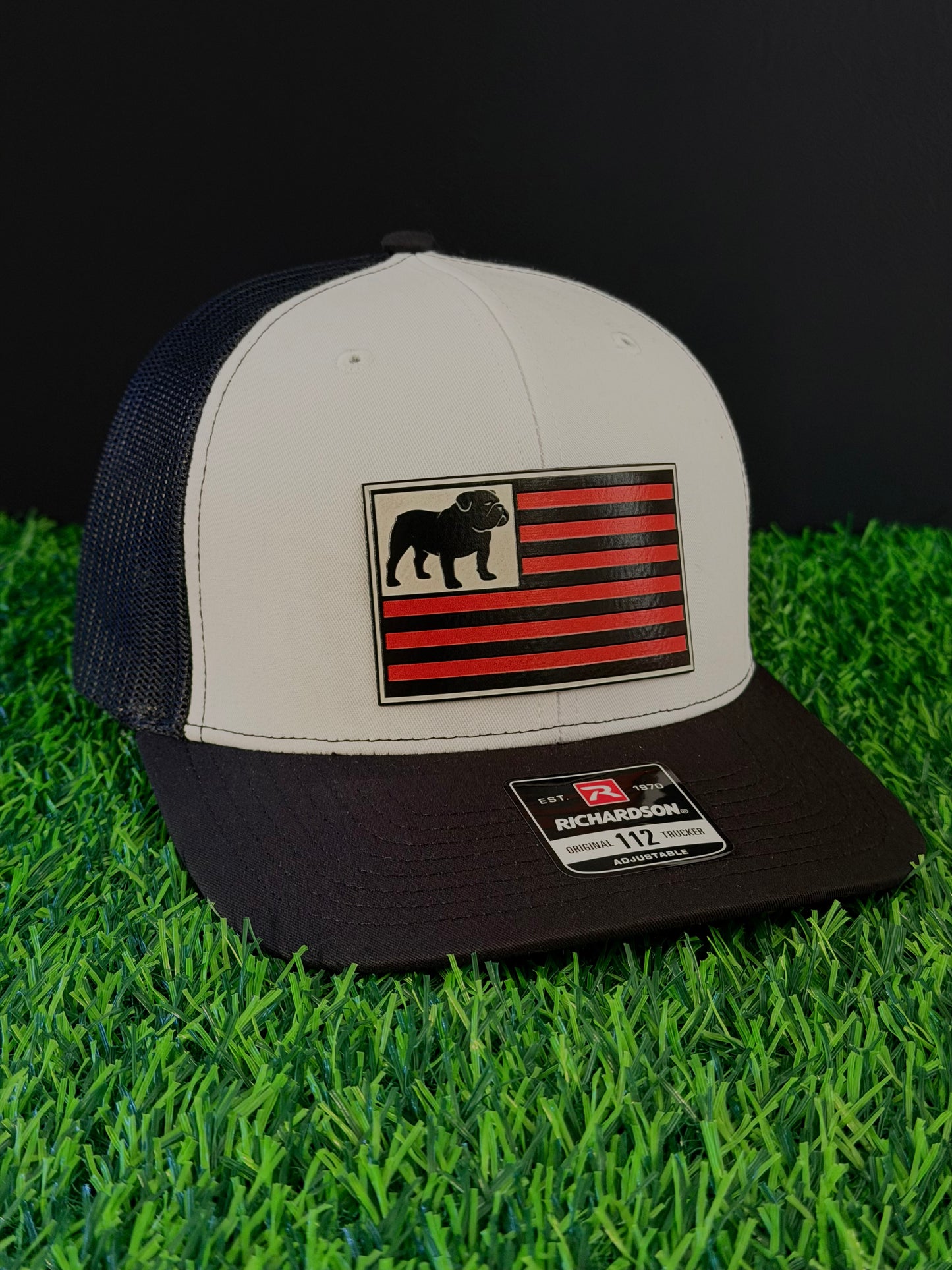 Bulldog Flag Richardson 112 SnapBack Cap