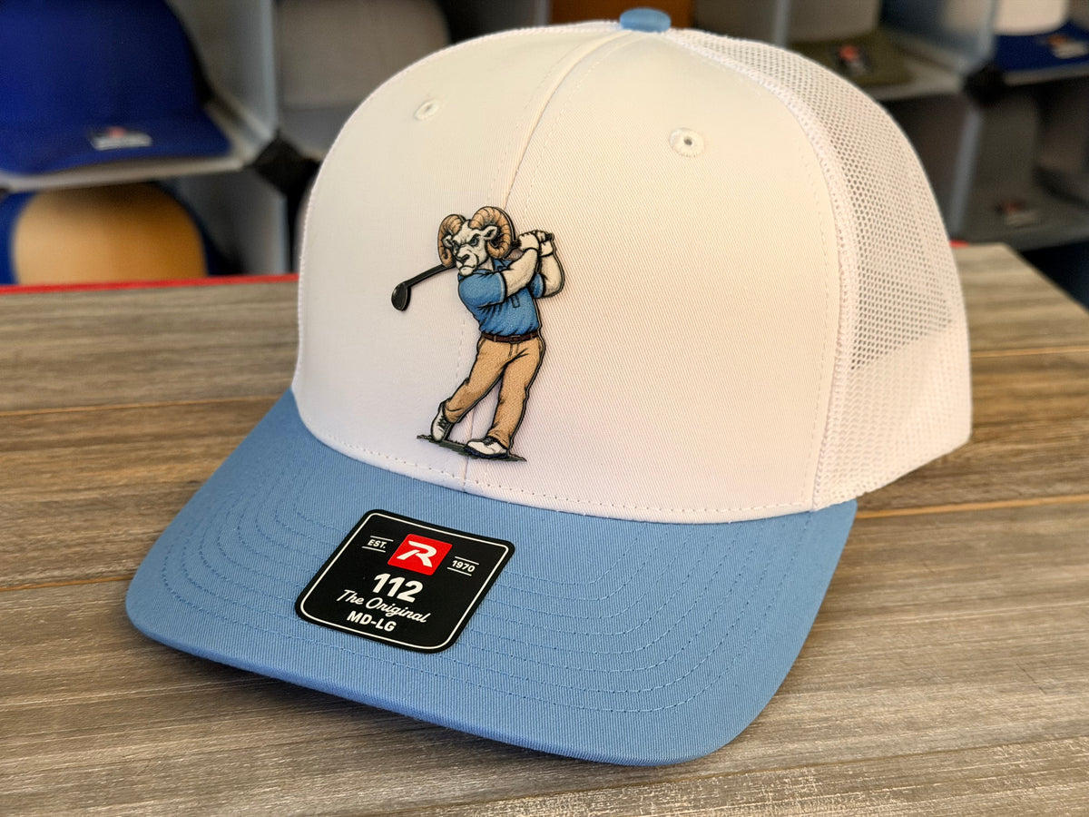 North Carolina Golfer on Richardson 112 SnapBack Cap