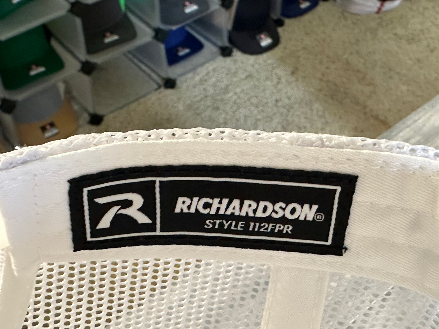 Over Par and Under the Influence Richardson 112 Rope Cap