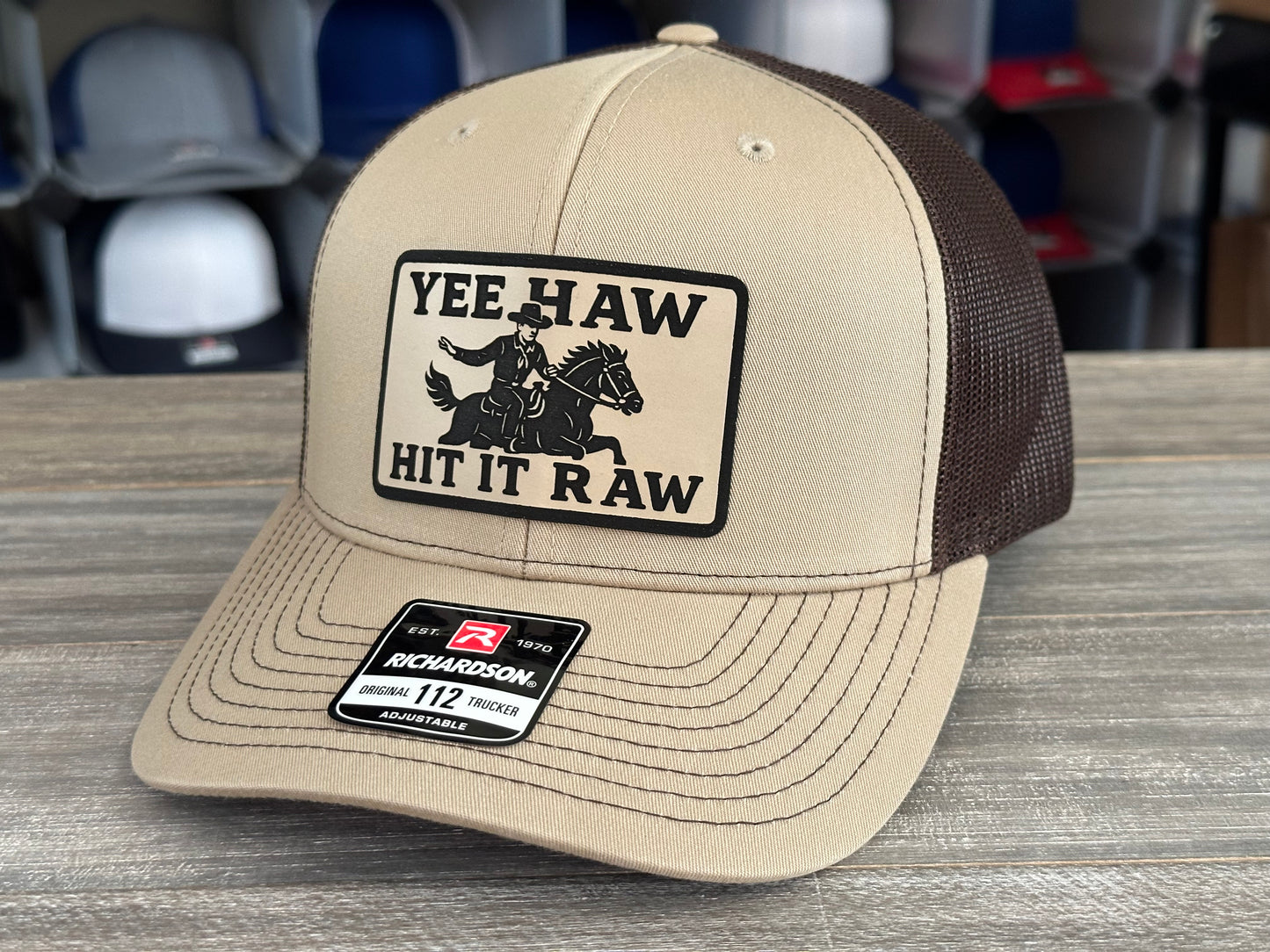 Yee Haw Hit it Raw Richardson 112 SnapBack Cap