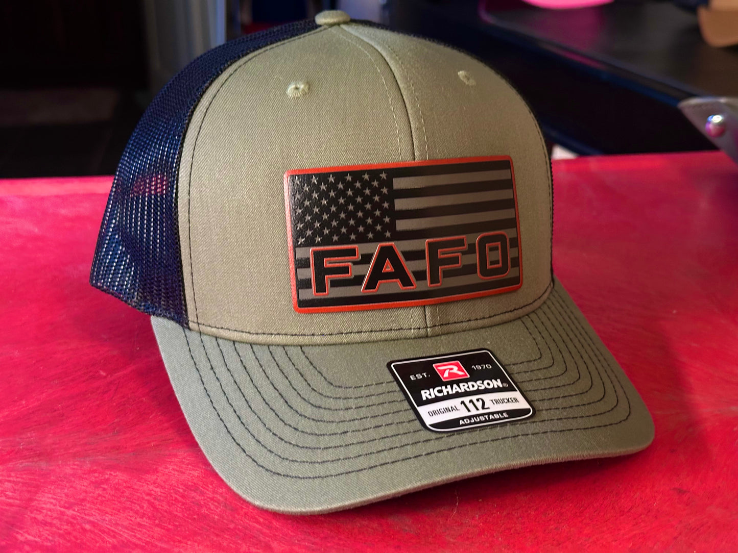 FAFO Flag Richardson 112 SnapBack Cap