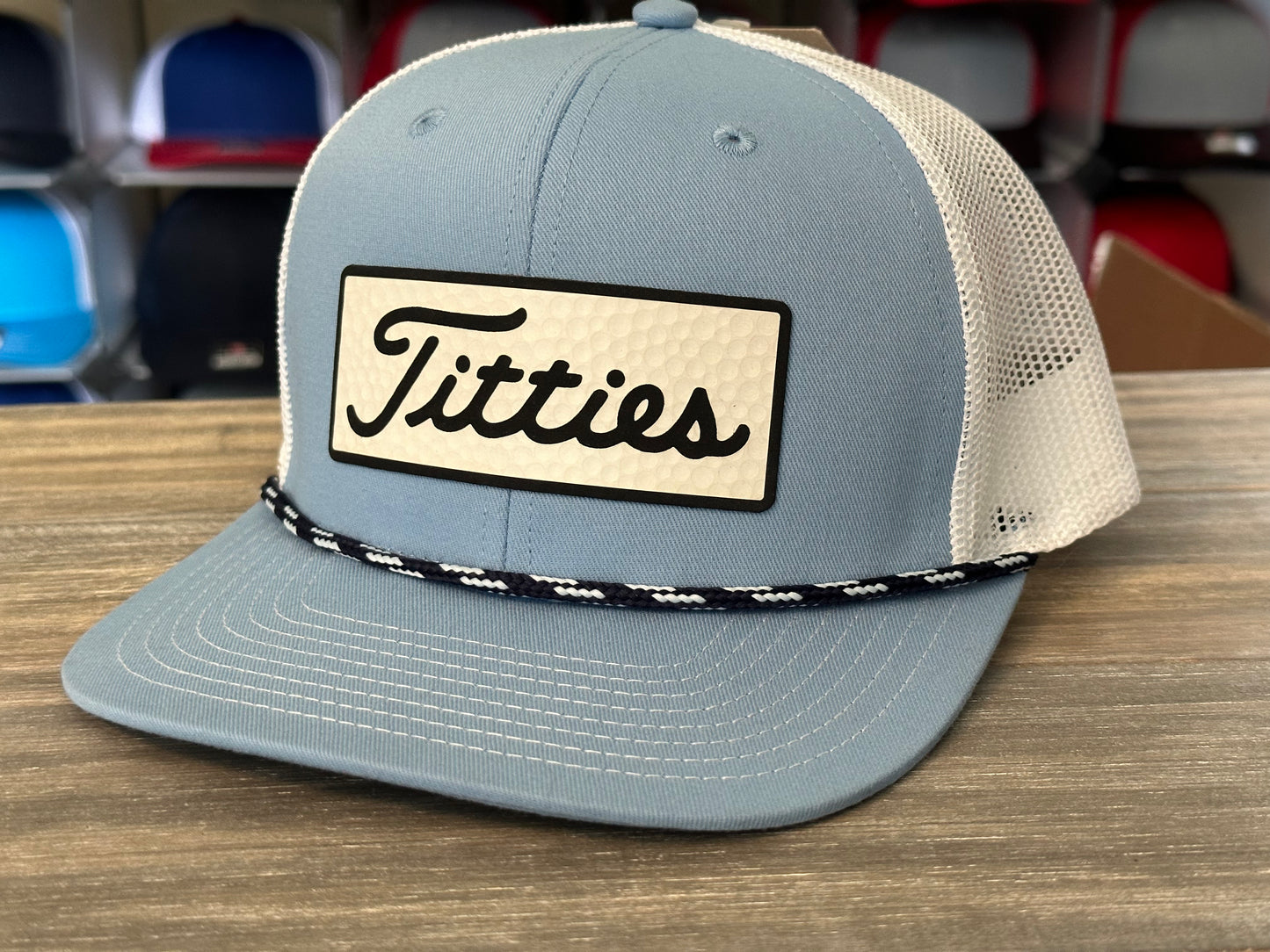 Titties The Game Rope Trucker SnapBack Golf Hat