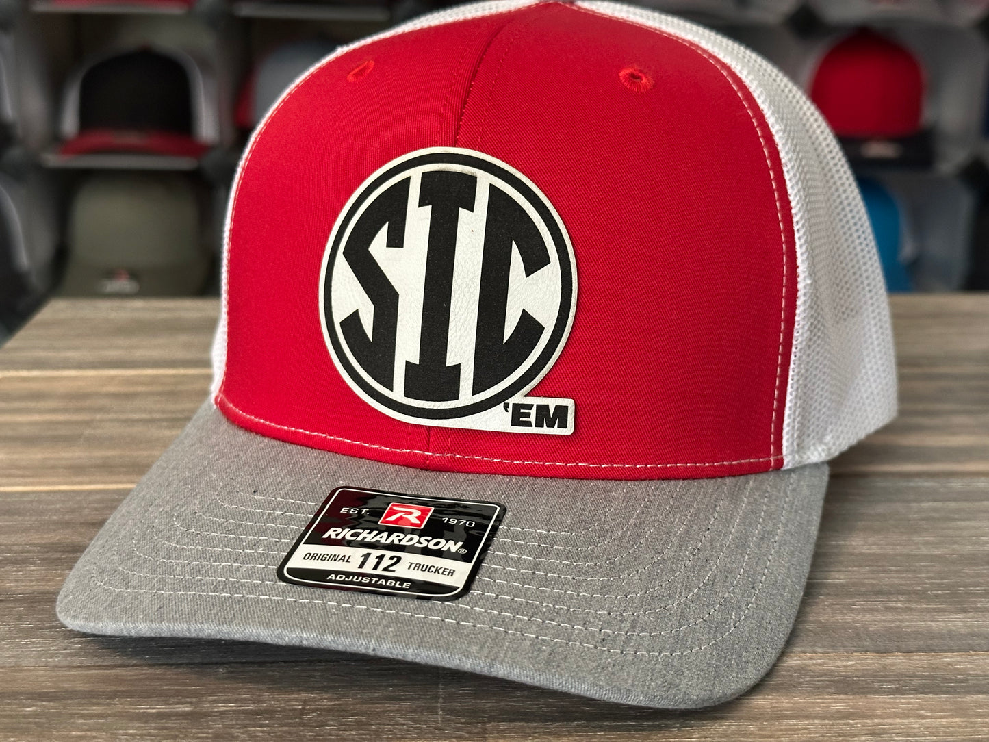 Georgia Sic Em Richardson 112 SnapBack Cap
