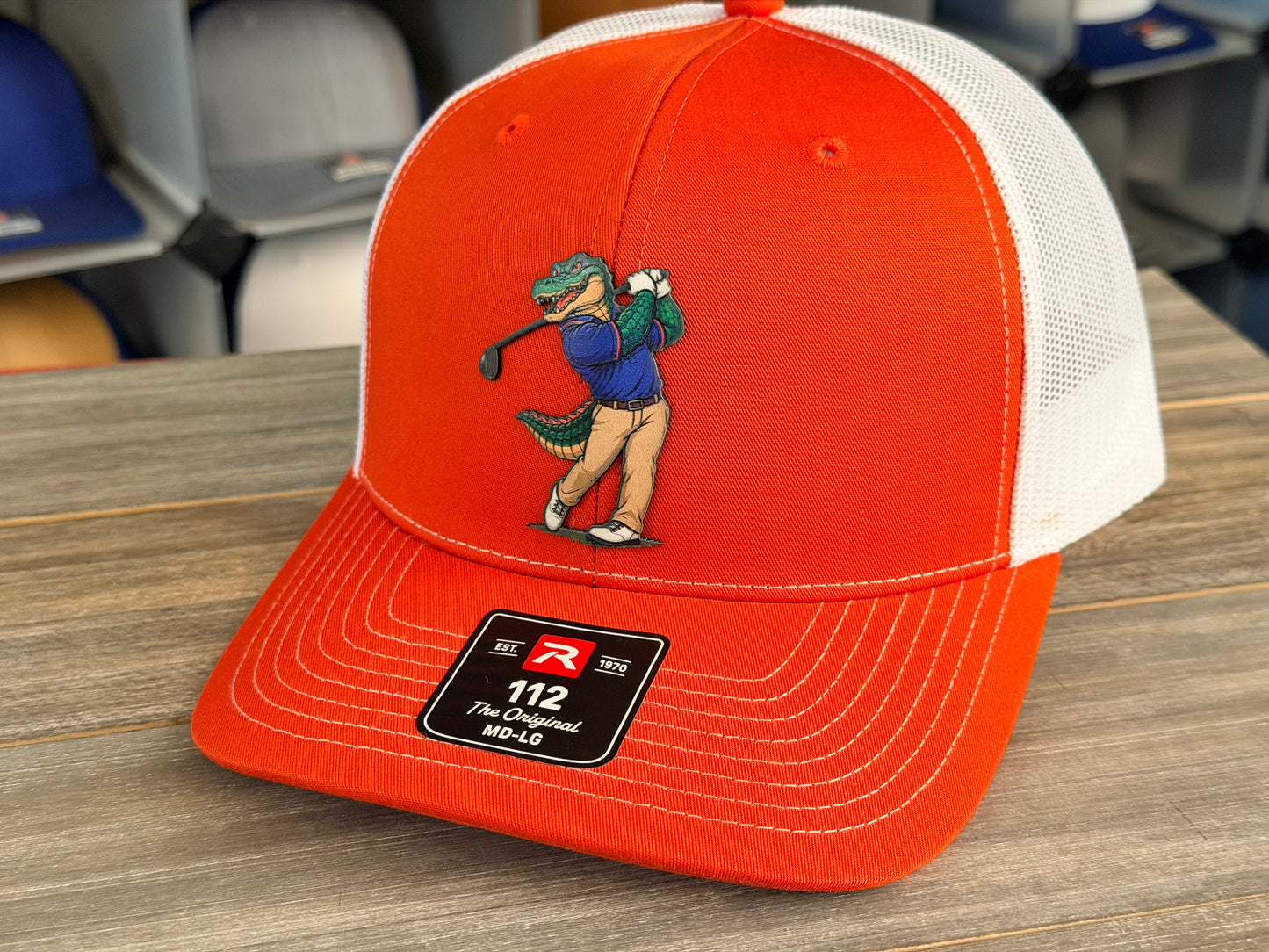 Gator Golfer on Richardson 112 SnapBack Cap