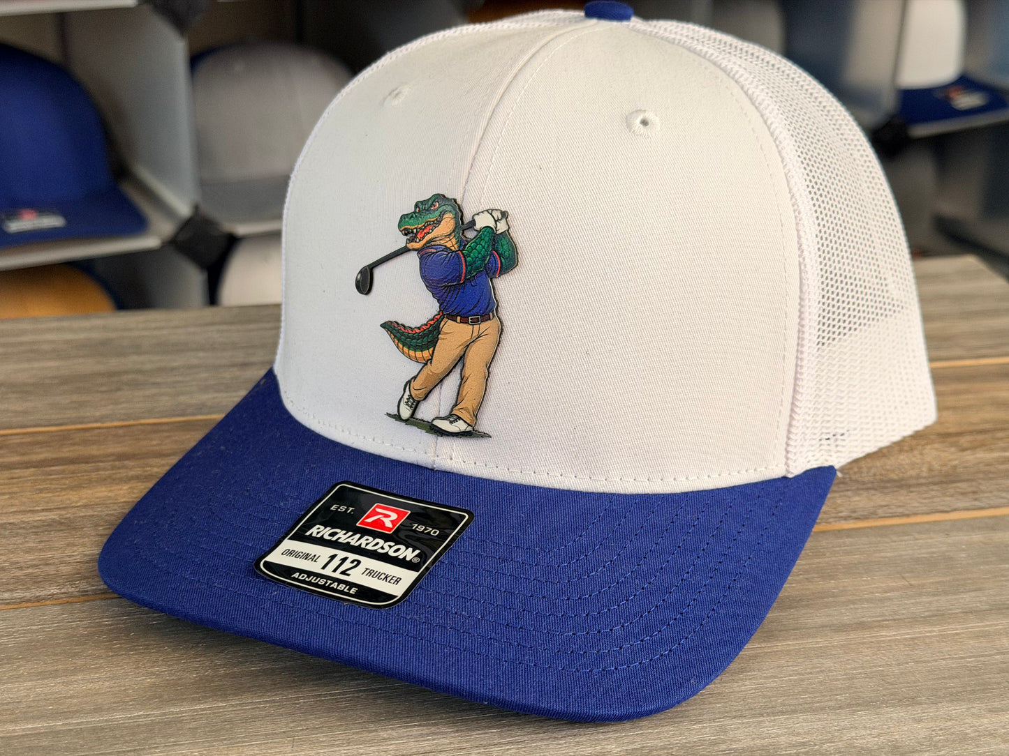 Gator Golfer on Richardson 112 SnapBack Cap
