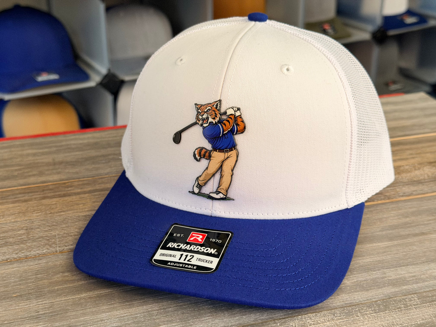 Wildcat Golfer on Richardson 112 SnapBack Cap